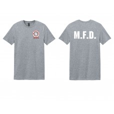 Montville Fire Department Supporter Short Sleeve Tshirt